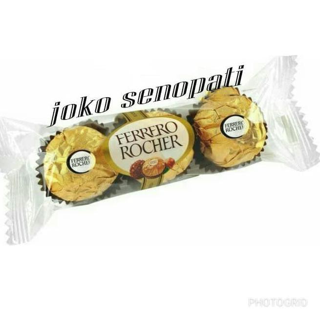 GHA Coklat Ferrero Rocher T3 isi 3 coklat Ferrero 37gr⁂¢ (Terupdate)