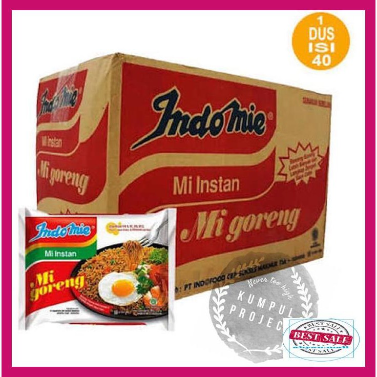 

68Ty8Yg- Indomie Goreng / Dus (40Pcs) 7Rtyr67-