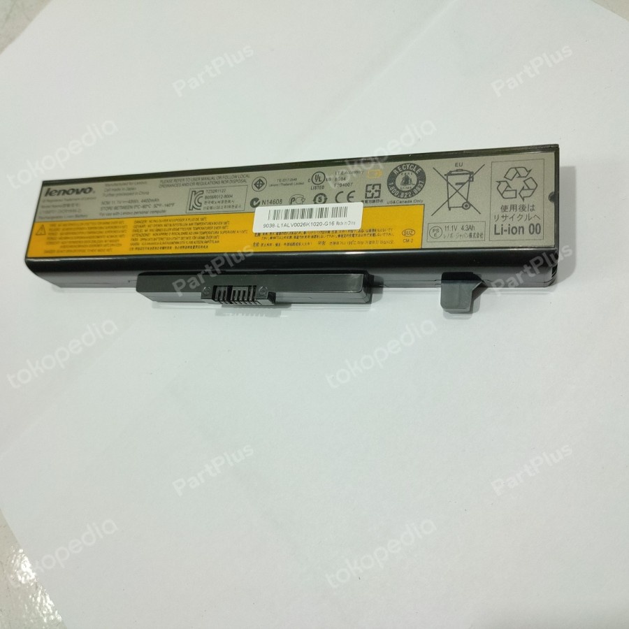 Baterai LENOVO G480 G485 B480 G410 G400 Y480 Z480 E430 G500 G510 V480