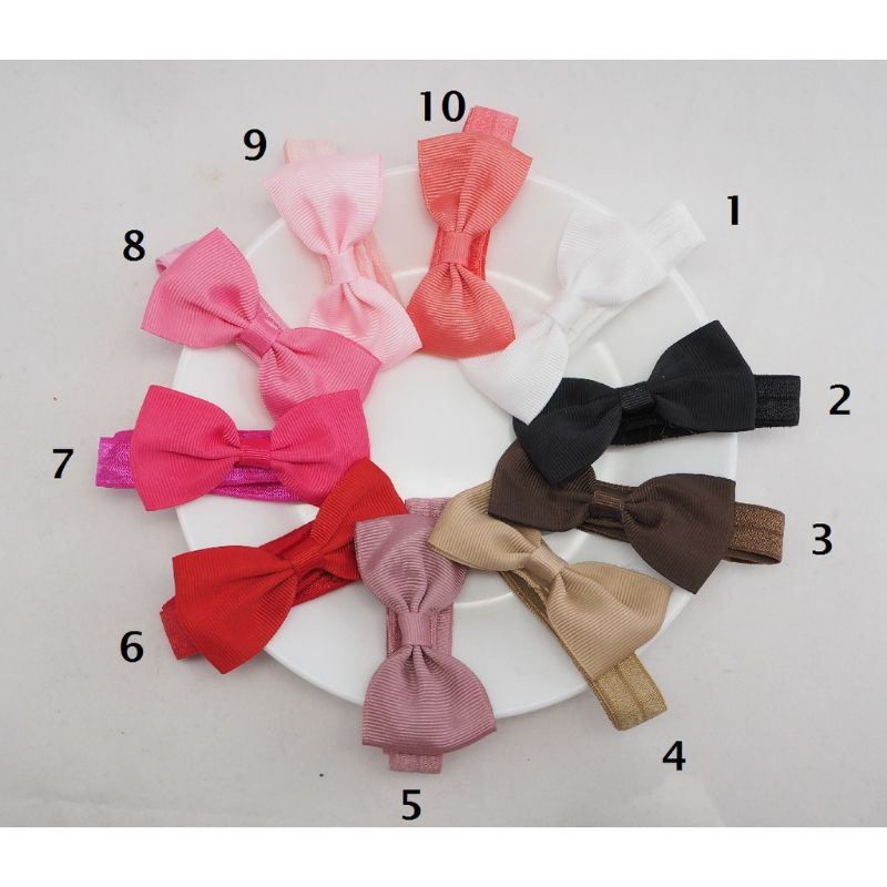 bandana balita simple ribbon