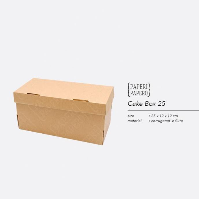 

Cake Box - Kotak / Dus / Boks Kue Brownies