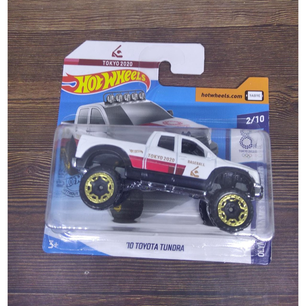 Hot Wheels 10 Toyota Tundra Baseball HW Short Card Olympic Games 2/10