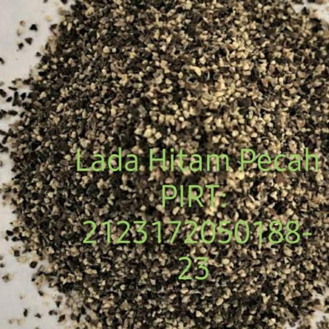 

Jual Black Pepper Crushed 1Kg /Grade A/ Lada Hitam Cacah (Tumbuk Kasar)1Kg | Bumbu Rempah