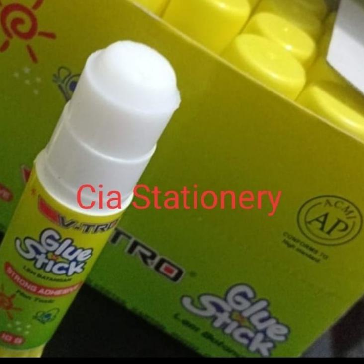 

Langsung Ambil Lem Glue Stick Vitro 10gr / Lem Glue Stick Murah / Lem Kertas