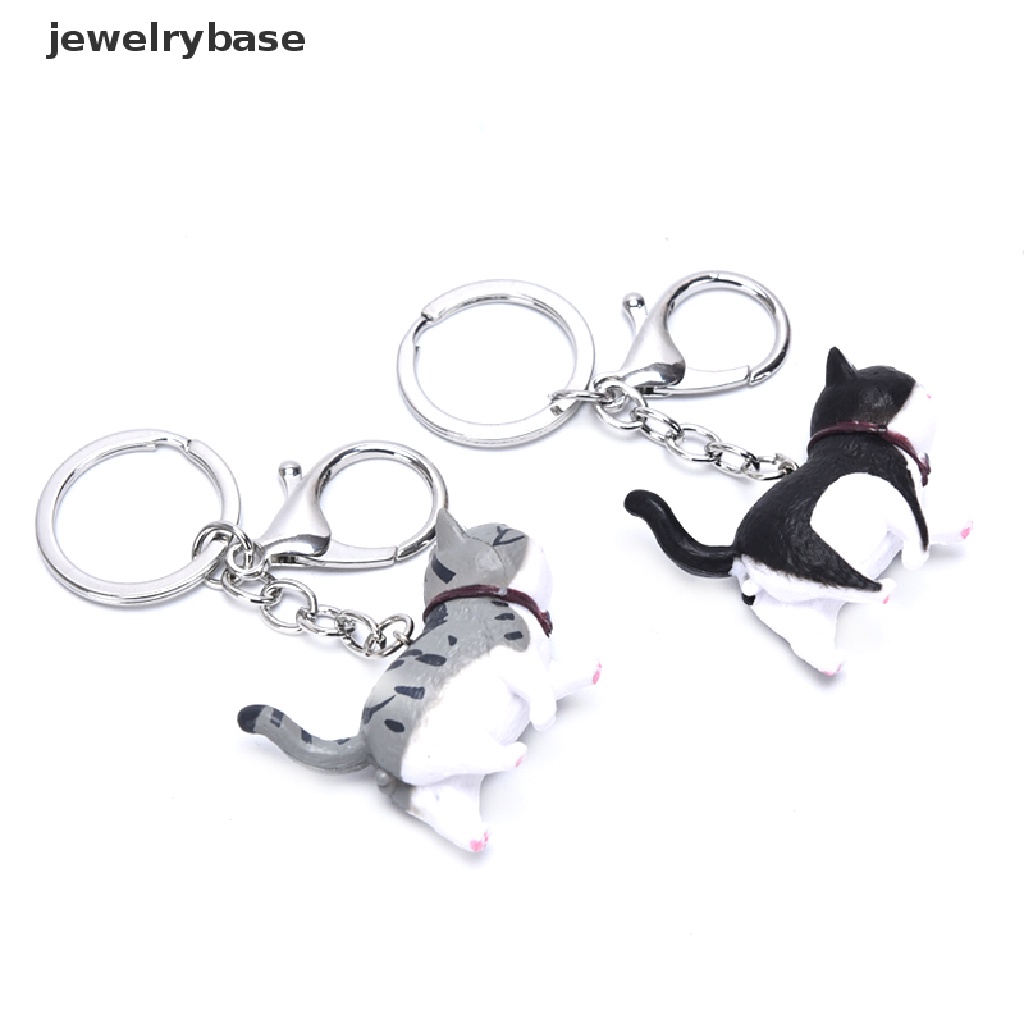 (jewelrybase) Gantungan Kunci Bentuk Kucing Untuk Hadiah Anak