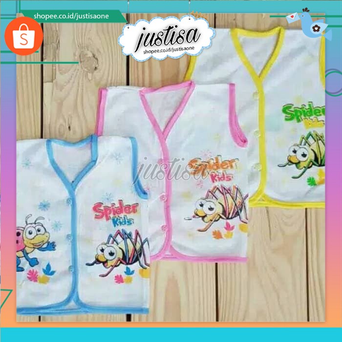 Promo !! PROMO!!  6pc baju bayi boboko lengan kutung || baju bayi murah berkualitas