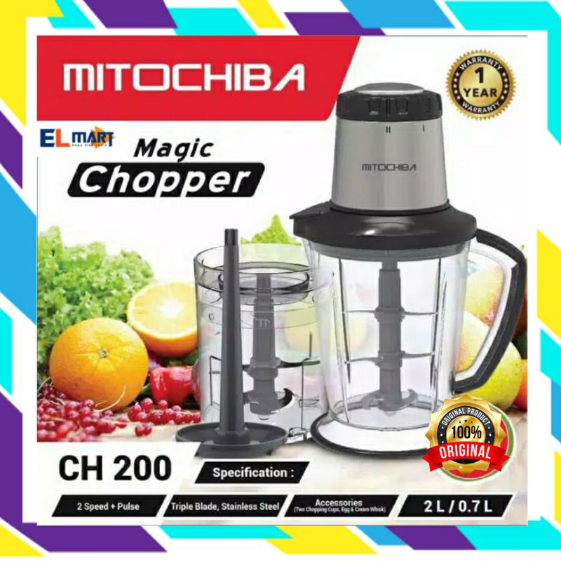 MITOCHIBA magic chopper 6in1 CH200 / blender ice crusher mito CH 200