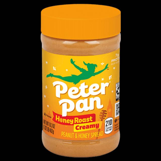 

Peter Pan Honey Roast Creamy Peanut & Honey Spread Selai Kacang 462gr