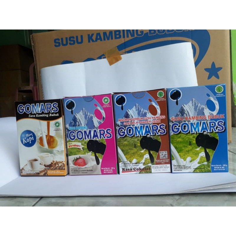 

Paket Hemat 5box Susu Kambing Etawa Gomars