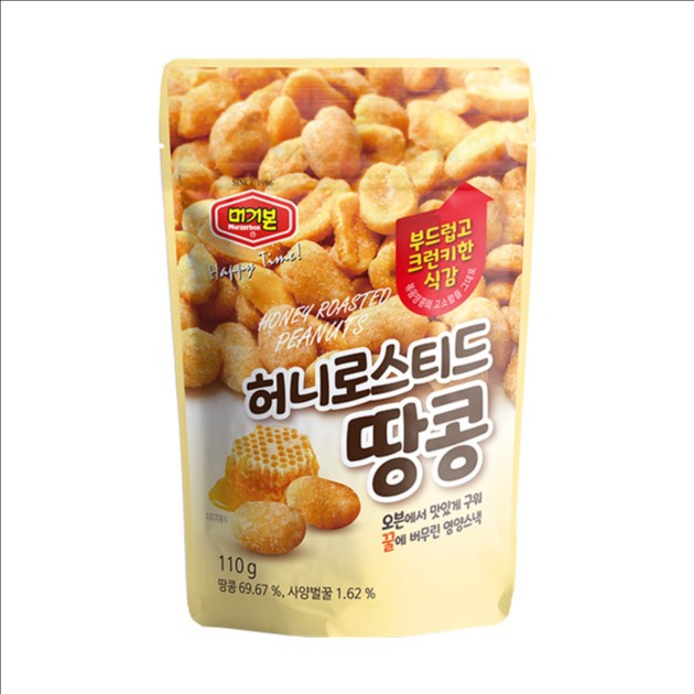 

MURGERON HONEY ROASTED PEANUTS NETTO 110GR | PRODUCT OF KOREA