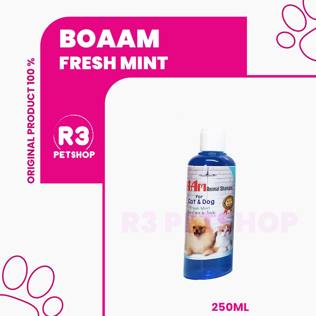 Shampoo wangi anti kutu untuk Anjing Kucing - BOAAM