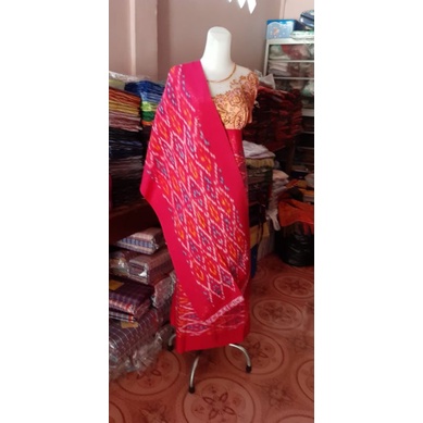 SONGKET BERKILAU BATAK MAULANA MANDAR HAIT FULL ABU ABU TENUN TANGAN TARUTUNG ASLI HITAM