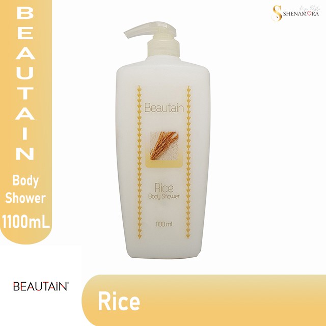 Beautain Body Shower Rice | Sabun Mandi Beras 1100 mL