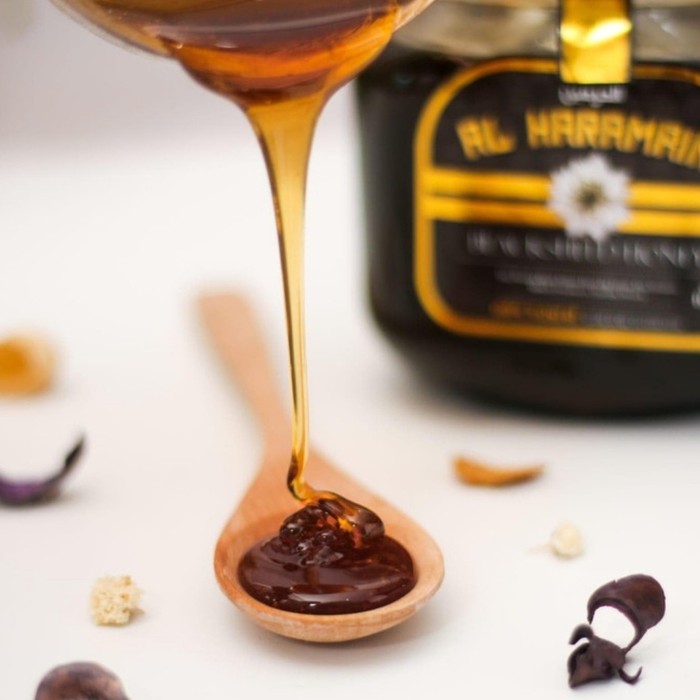 

Madu Al Haramain 1kg black seed Honay