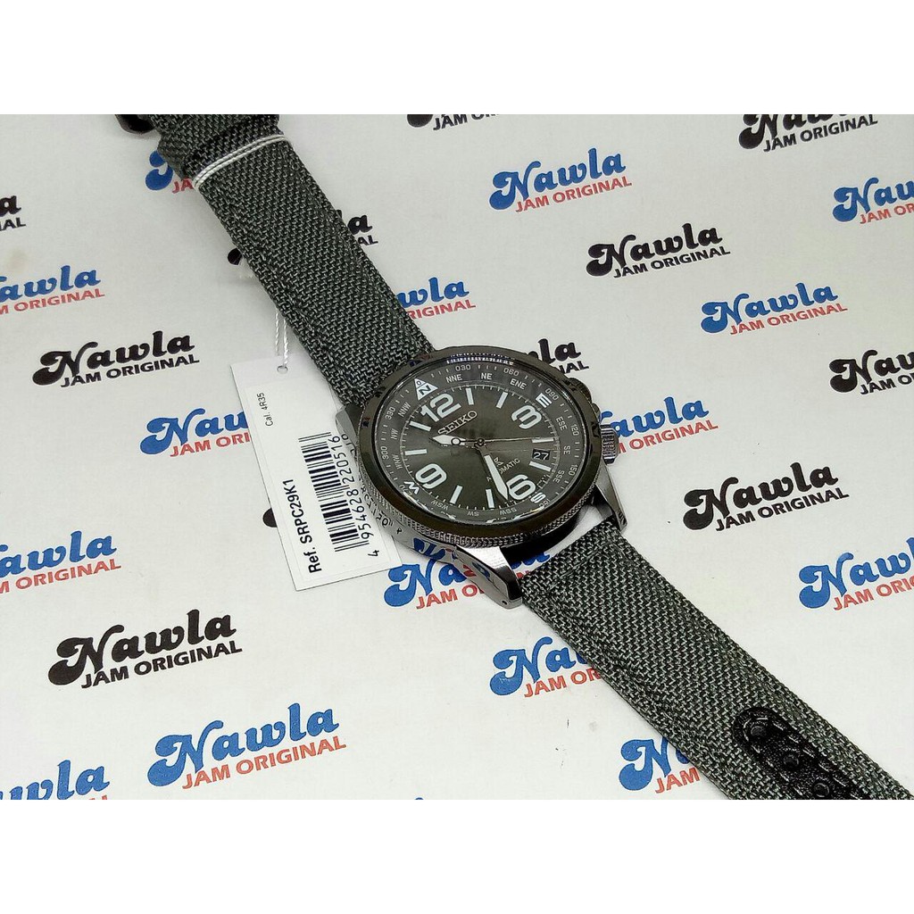 Seiko Prospex SRPC29K1 Compass Grey - Jam Tangan Pria SRPC29