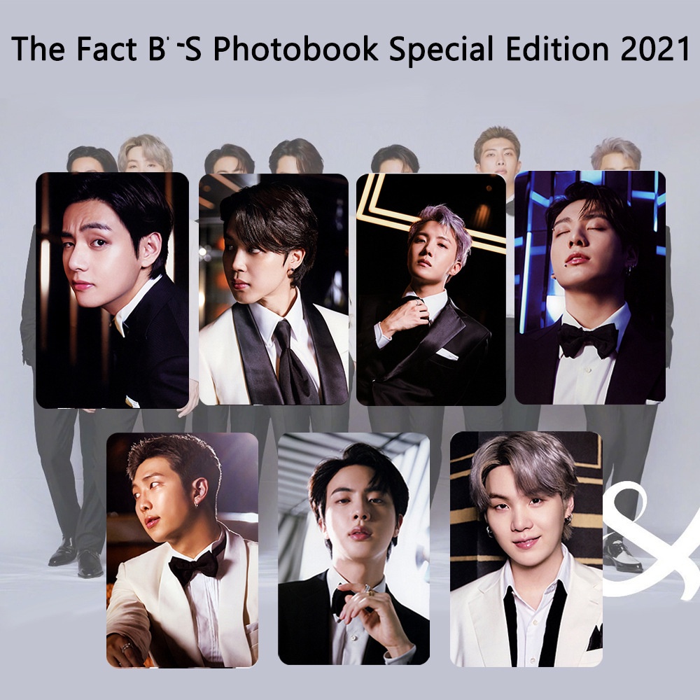 Kartu Foto KPOP 2021 THE FACT BTS Edisi Spesial