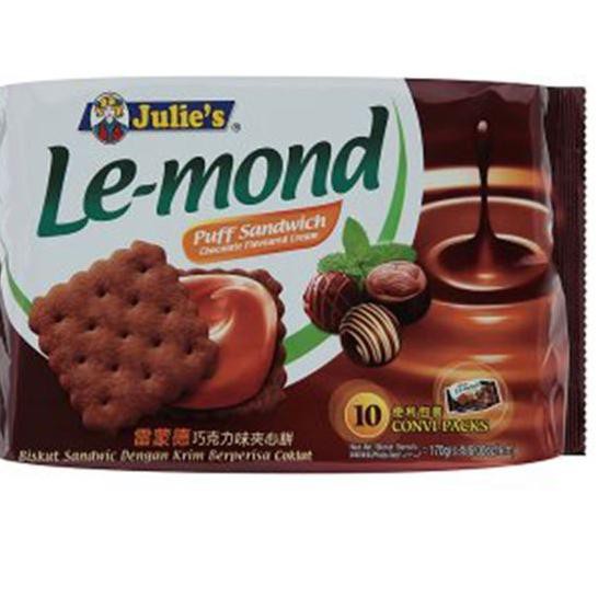 ZH 1239 Makanan Cemilan Jajanan Biskuit Julies Lemond Coklat 