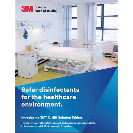 3M™ C. diff Solution Tablets / Cdiff Disinfectan Tablet