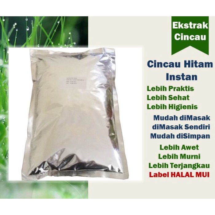 

Cincau Hitam, Black Jelly Cincau Hitam kemasan 5000 gram