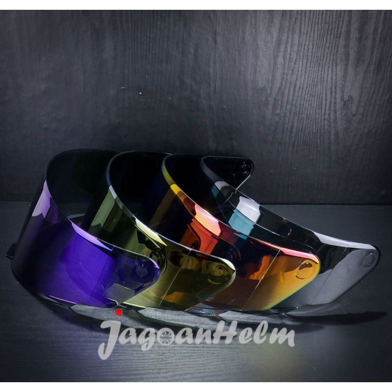 VISOR KACA HELM KYT TTCOURSE | IRIDIUM | VISOR CUSTOM TT COURSE MURAH