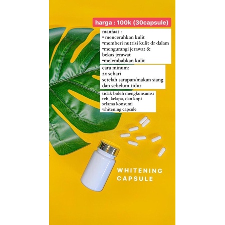 whitening capsule
