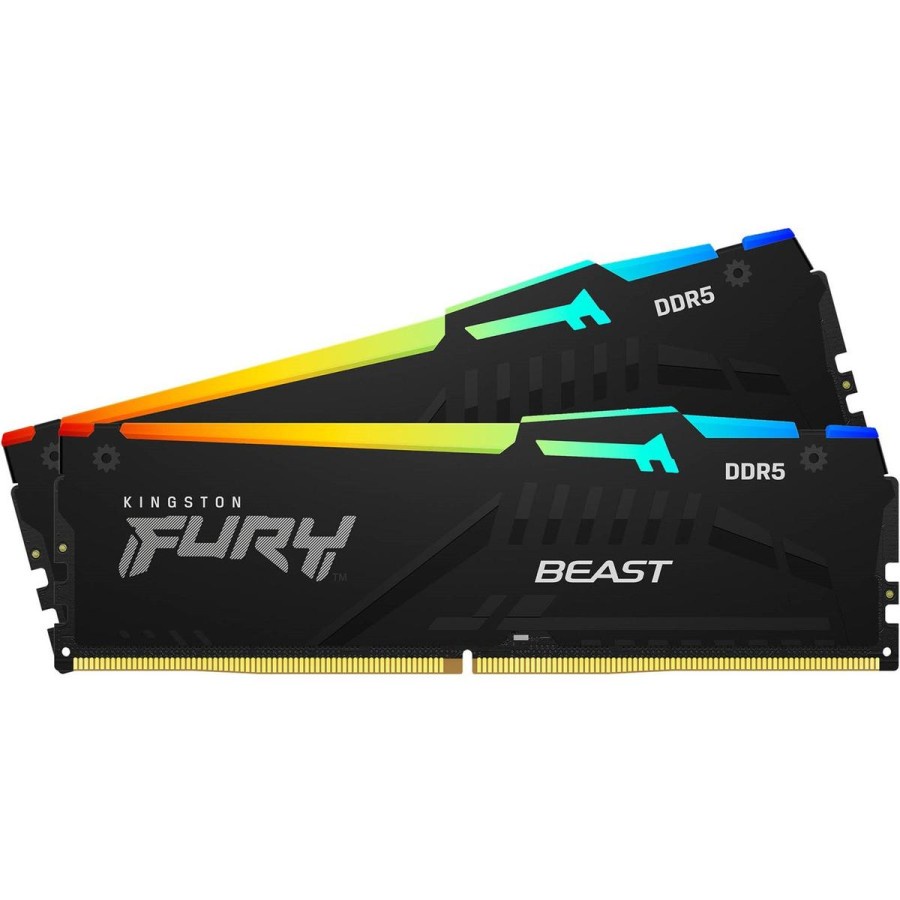 Kingston Fury Beast RGB DDR5 5200MHz 32GB (2x16GB) - KF552C40BBAK2-32