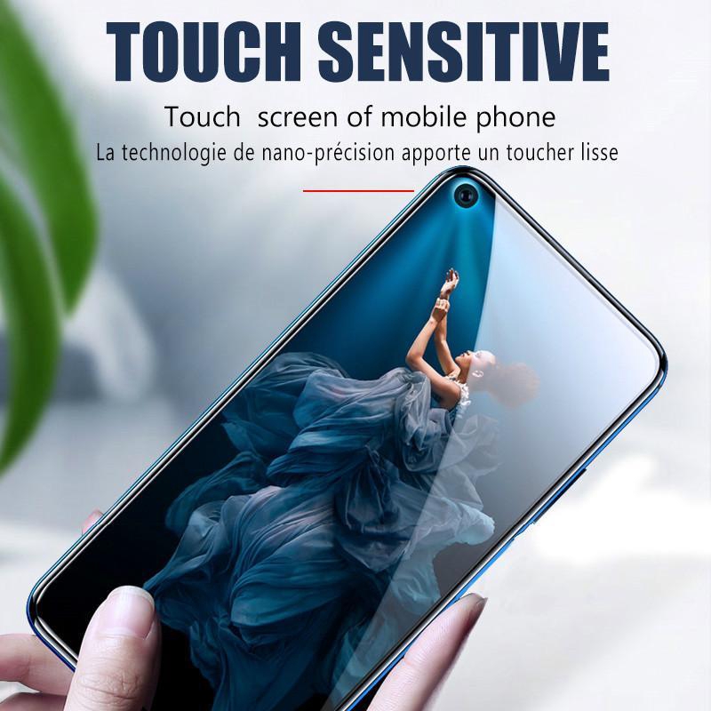 3in1 Pelindung Layar Tempered Glass Untuk Huawei Y6P Y7P Y5P Y6 Pro 2019 Nova 7 Nova 7i 7se 5t 3i 2i Y9S Y6S Huawei Y9 Prime 2019 P20 P40 P30 Lite 9d