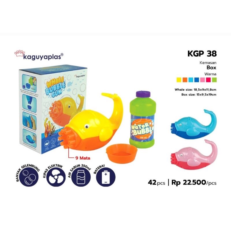 Bubble gun, Whale bubble gun. Pistol gelembung paus.