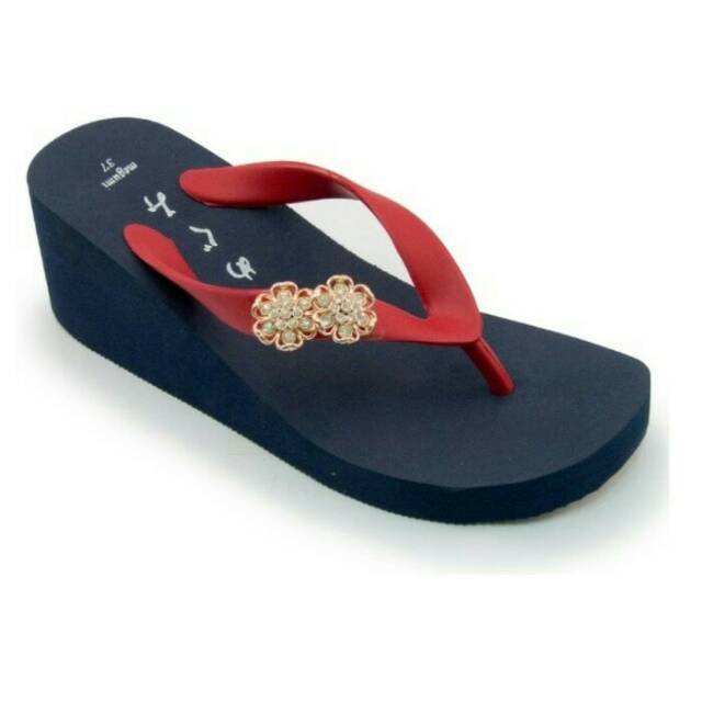 Sandal Wanita Wedges Spon