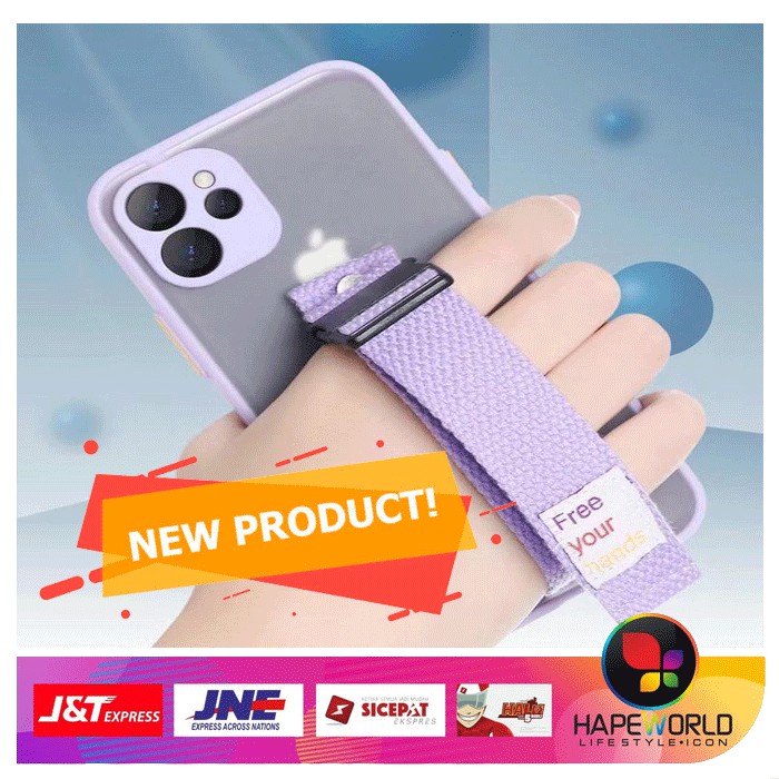 [DISKON] CASE HP IPHONE DENGAN PEGANGAN DAN BISA UNTUK TAS SELEMPANG