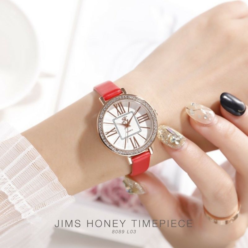 JT 8089 Jam Tangan wanita/ water resistance/ free Box &amp; sertifikat / bisa COD