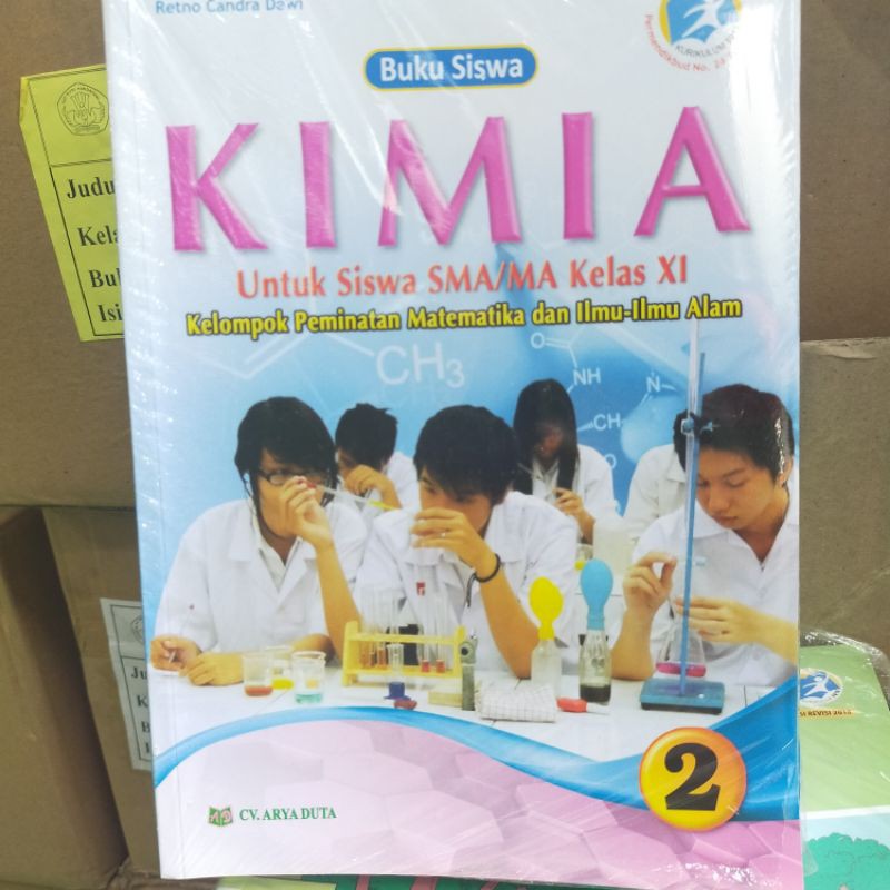 

ORI buku teks kimia k13 bidang peminatan Arya duta kelas 11 edisi revisi terbaru