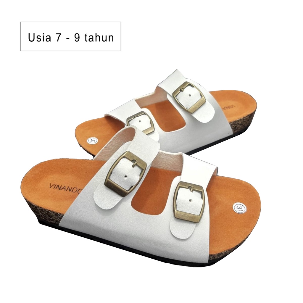 Sandal Anak Umur 7 8 9 tahun - TOKOERS SLIP ON SP03 - Sandal Puyuh Anak