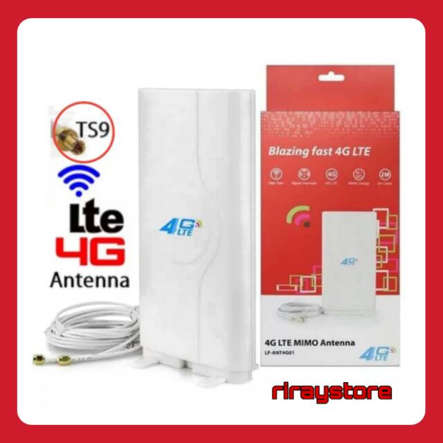 Antena Modem Mimo 4G LTE Omni Minimax G45 Antena Eksternal 4G LTE 45dBi Konektor TS9