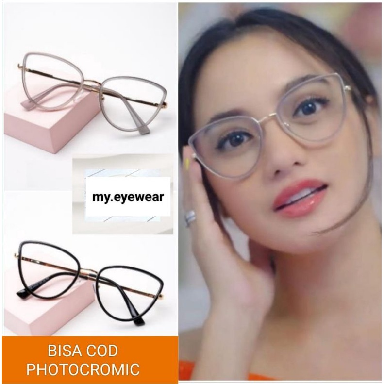 Kacamata photocromic wanita kode 95825