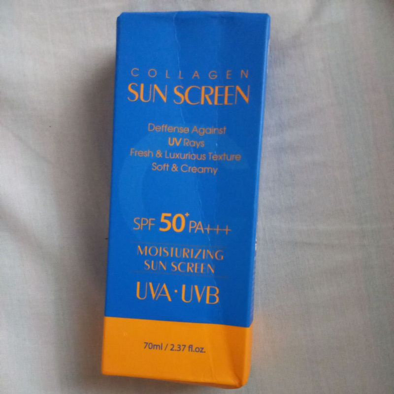Collagen sunscreen 3w clinic (preloved masih baru 100%)