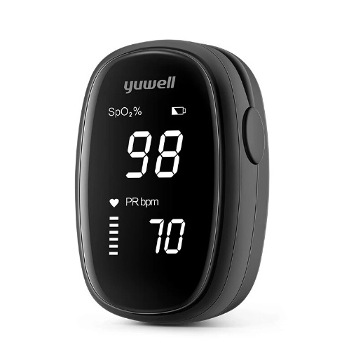 Yuwell YX102 Oxymeter Alat Pengukur Detak Jantung Kadar Oksigen Fingertip Oximeter