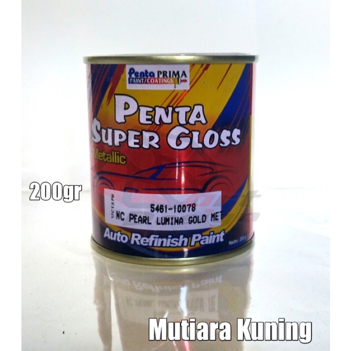 Cat mutiara kuning ( penta gloss )