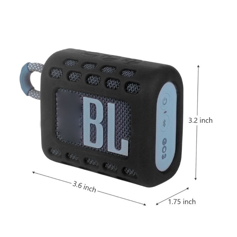 Btsg Casing Pelindung Bahan Silikon Anti Shock Untuk Speaker GO 3