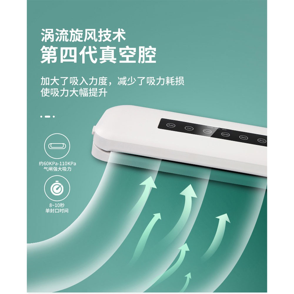 Vacuum Sealer Makanan Food Packing Machine 100W