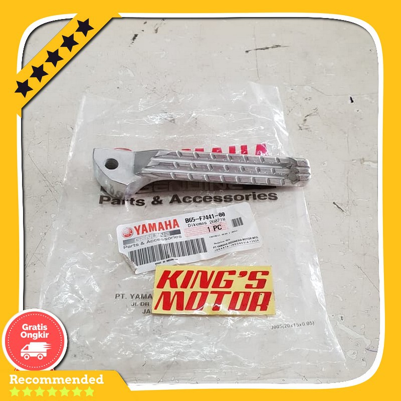 Spare Part Motor Footstep Foot Step Belakang Yamaha Aerox Yamaha Lexi Kanan Ori Asli Original