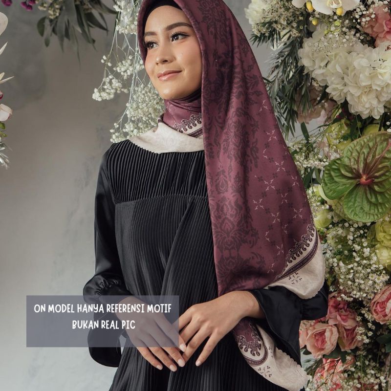 HIJAB SEGI EMPAT ORCHID SERIES