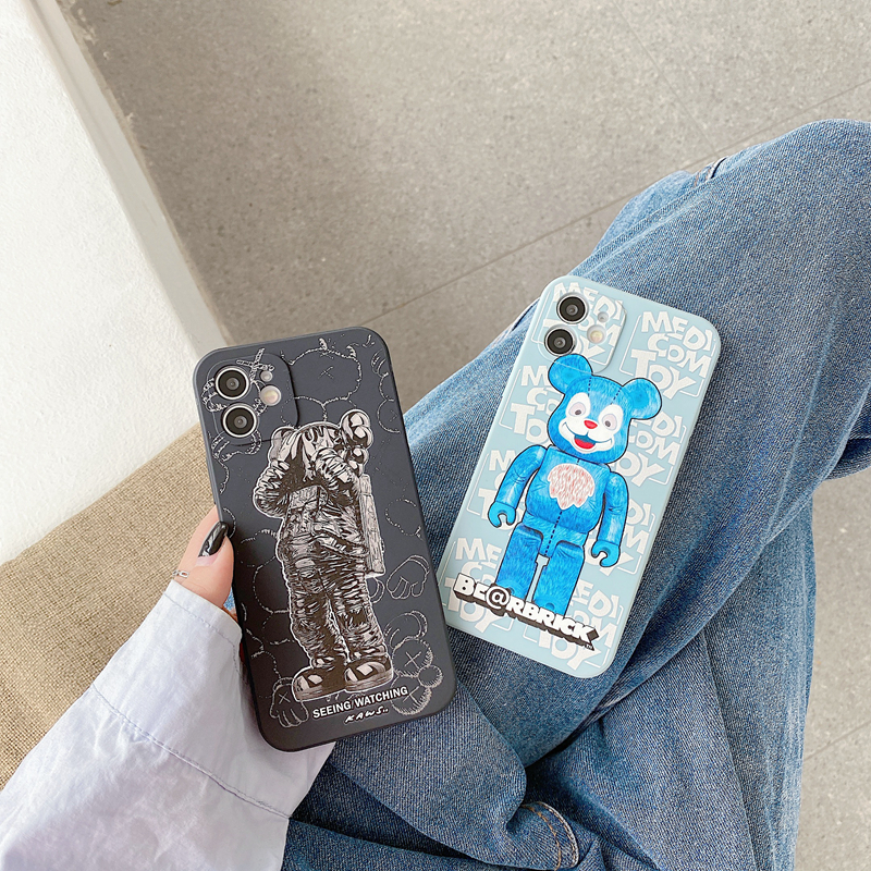 Casing Silikon Tpu Iphone 12 11pro Max 12 Pro Max Xs Max Xr 7 / 8 / Se 7 Plus / 8 Plus 6s 6 Plus Motif Violent Bear