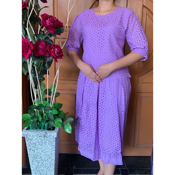 Stelan Rok Katun Bolong 6