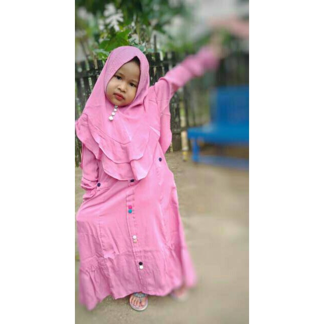 Jual RESTOCK   Gamis Aqilla Kids Assyabiya Limited