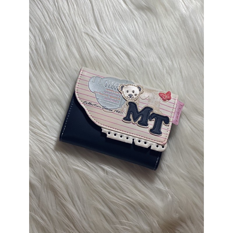 Milk Teddy Wallet Kulit