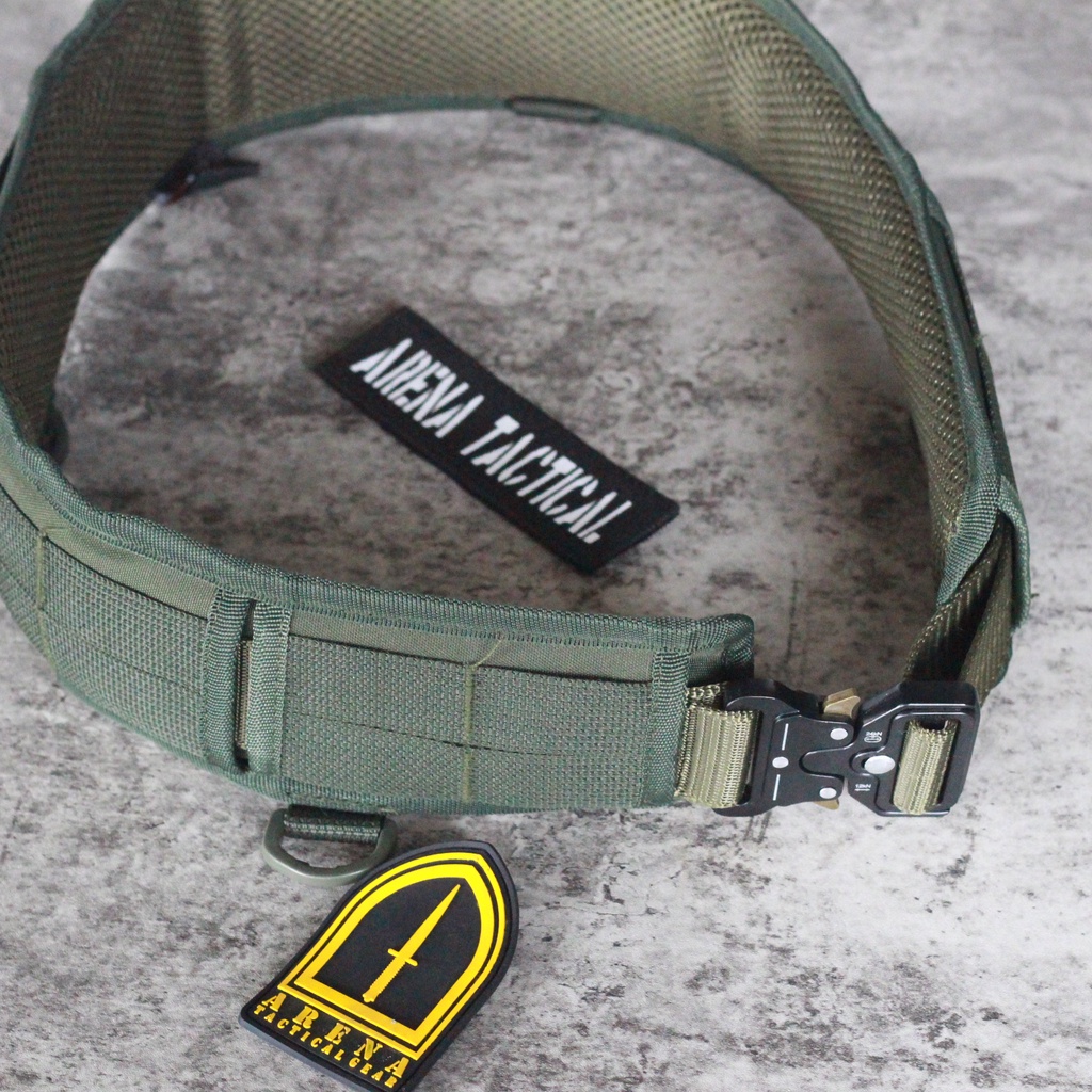 Kopel Molle tactical dengan kepala Belt besi