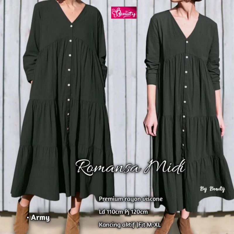 ROMANSA MIDI DRESS