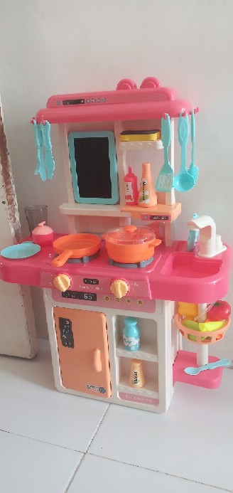 Tma / Mainan Anak Spraying Mist Kitchen / Kitchen Set Uap Ukuran Besar