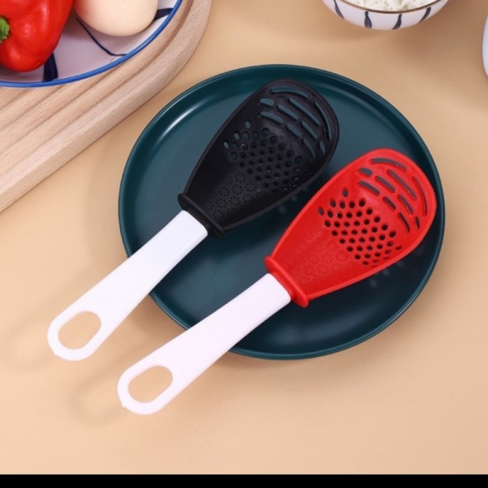 BAROKAH GAMIS Heat Resistant Multifunctional Cooking Silicone Spoon